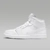 Air Jordan 1 Mid White Gold